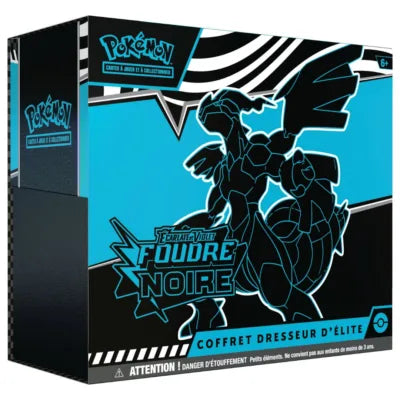 ETB Pokémon Foudre Noire / Flamme Blanche EV 10.5 – Coffret Dresseur D’Élite