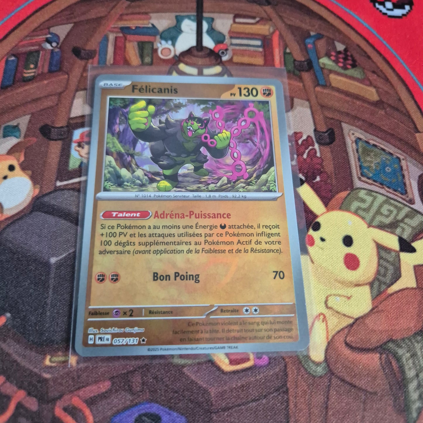 Félicanis Reverse Pokeball - 057/131 Evolutions Prismatiques