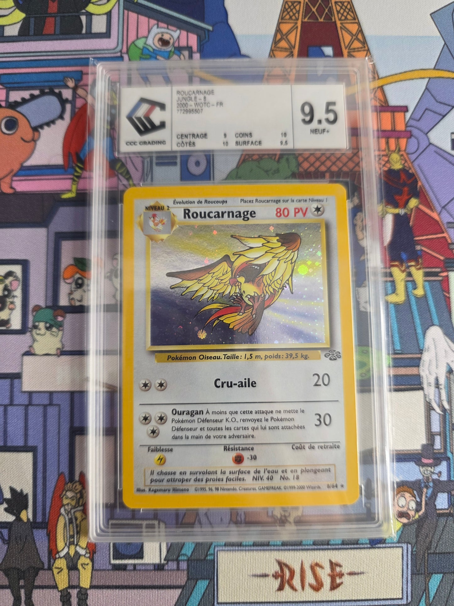 ROUCARNAGE HOLO ED2 JUNGLE CCC 9.5