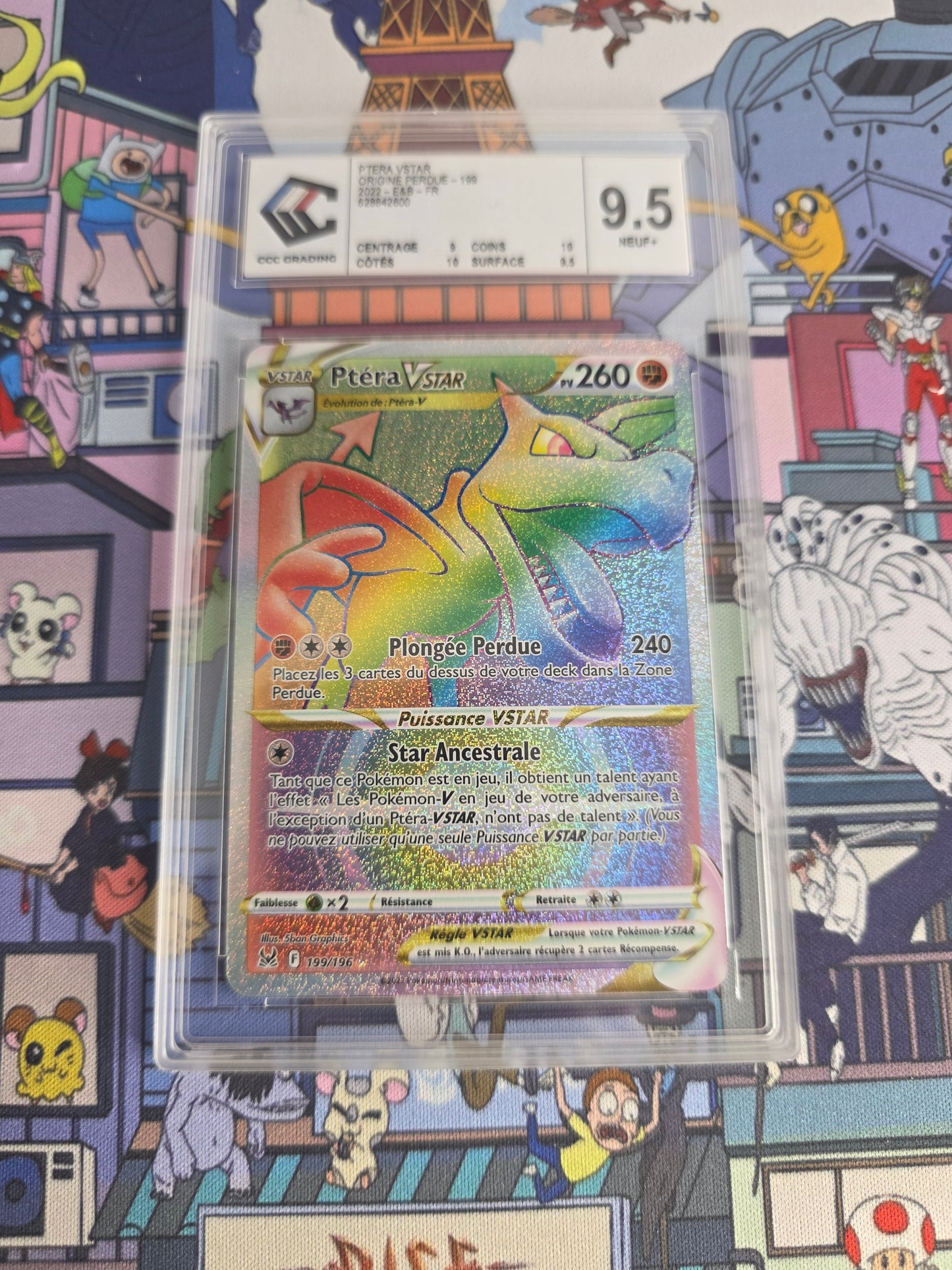 PTERA V STAR RAINBOW ORIGINE PERDU CCC 9.5