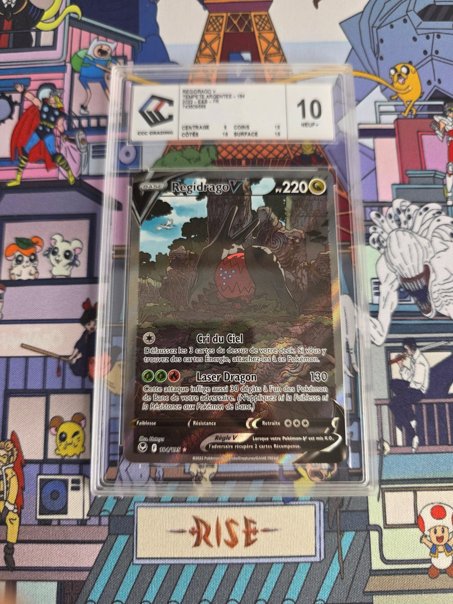 REGIDRAGO V ALTERNTIVE TEMPETE ARGENTEE CCC 10