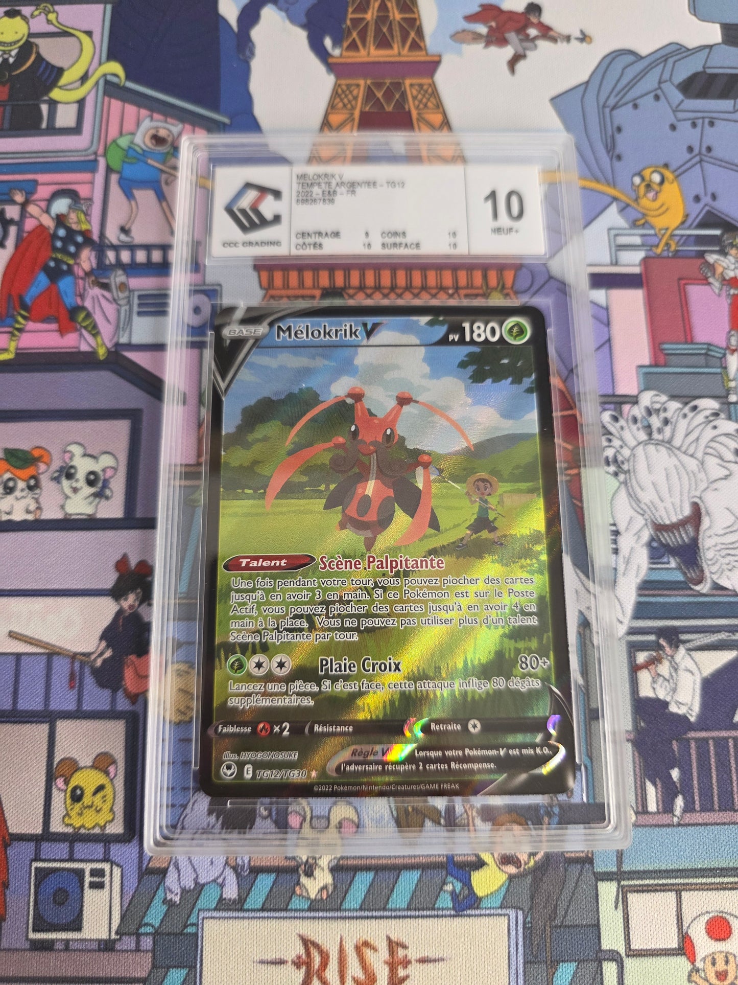 MELOKRIK V TG ALTERNATIVE TEMPETE ARGENTE CCC 10