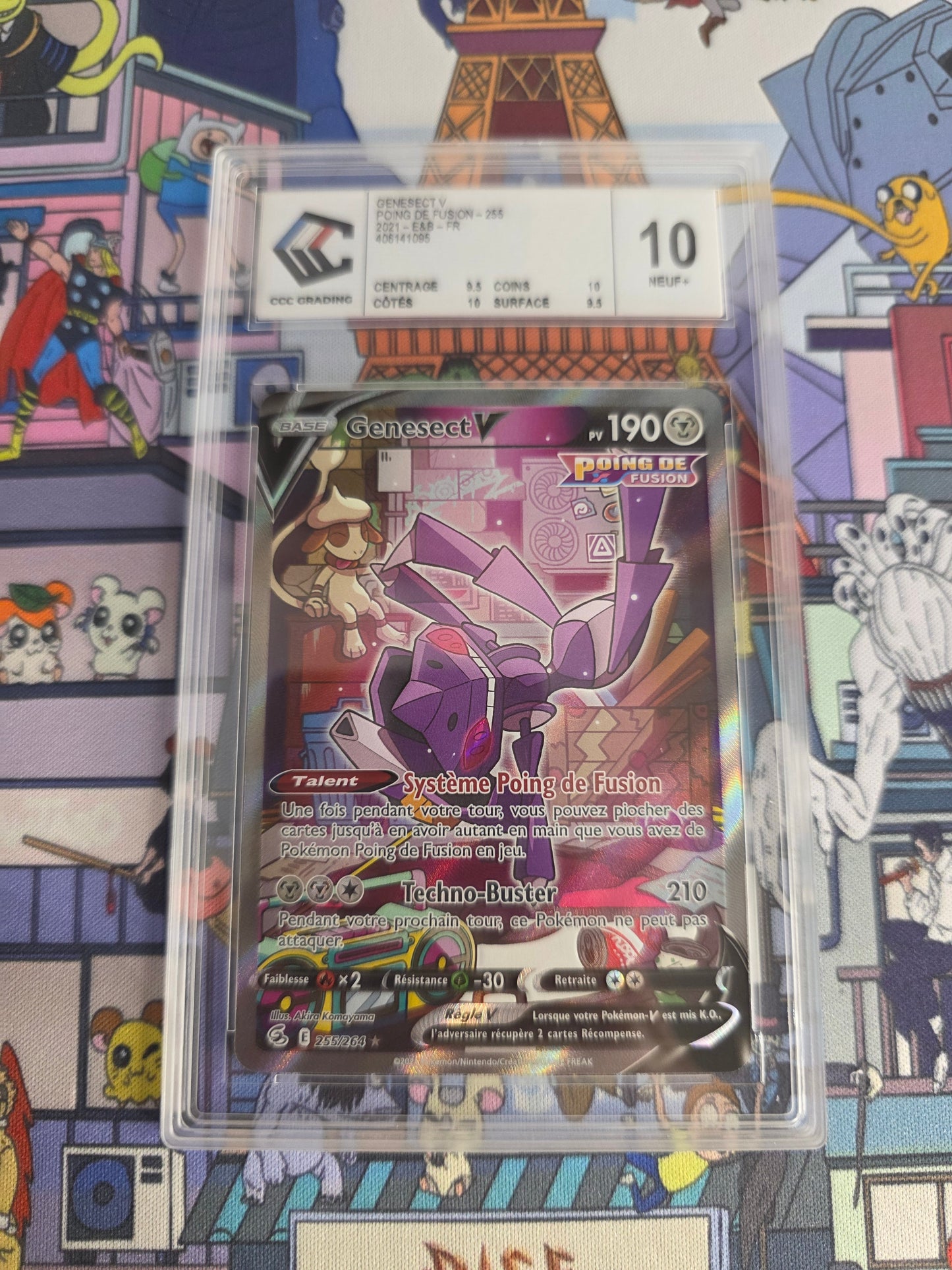 GENESECT V ALTERNATIVE POING DE FUSION CCC 10