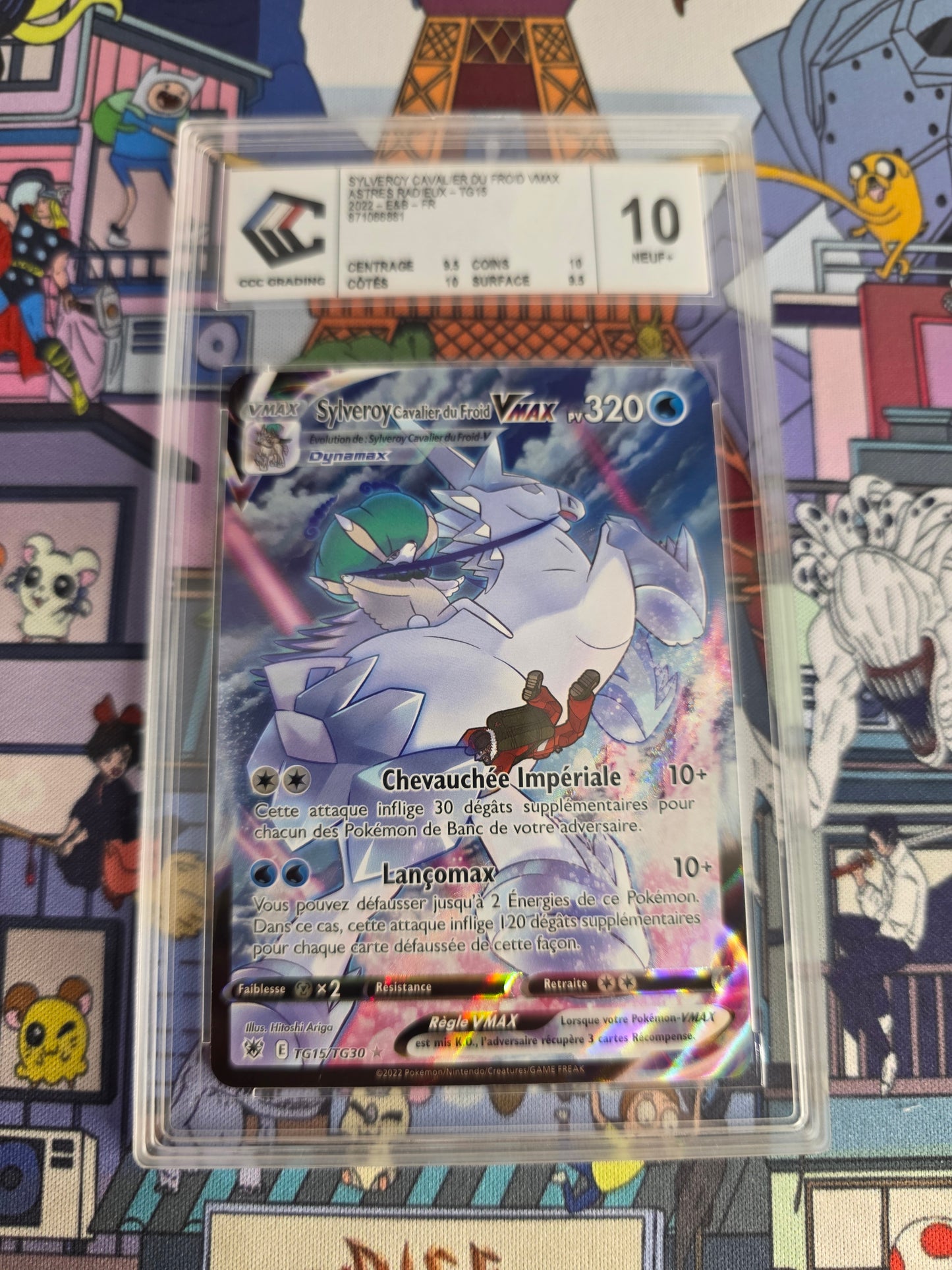 SYLVEROY VMAX TG ALTERNATIVE ASTRES RADIEUX CCC 10