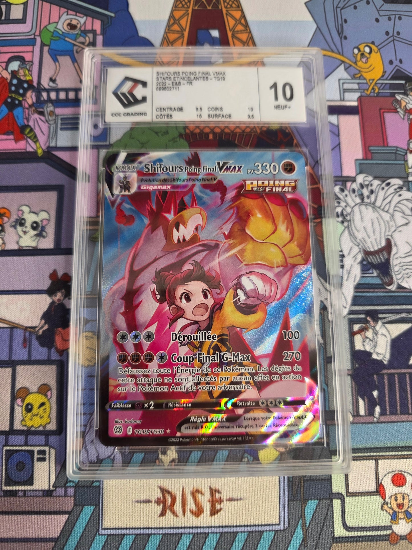 SHIFOURS VMAX TG ALTERNATIVE STARS ETINCELANTES CCC 10