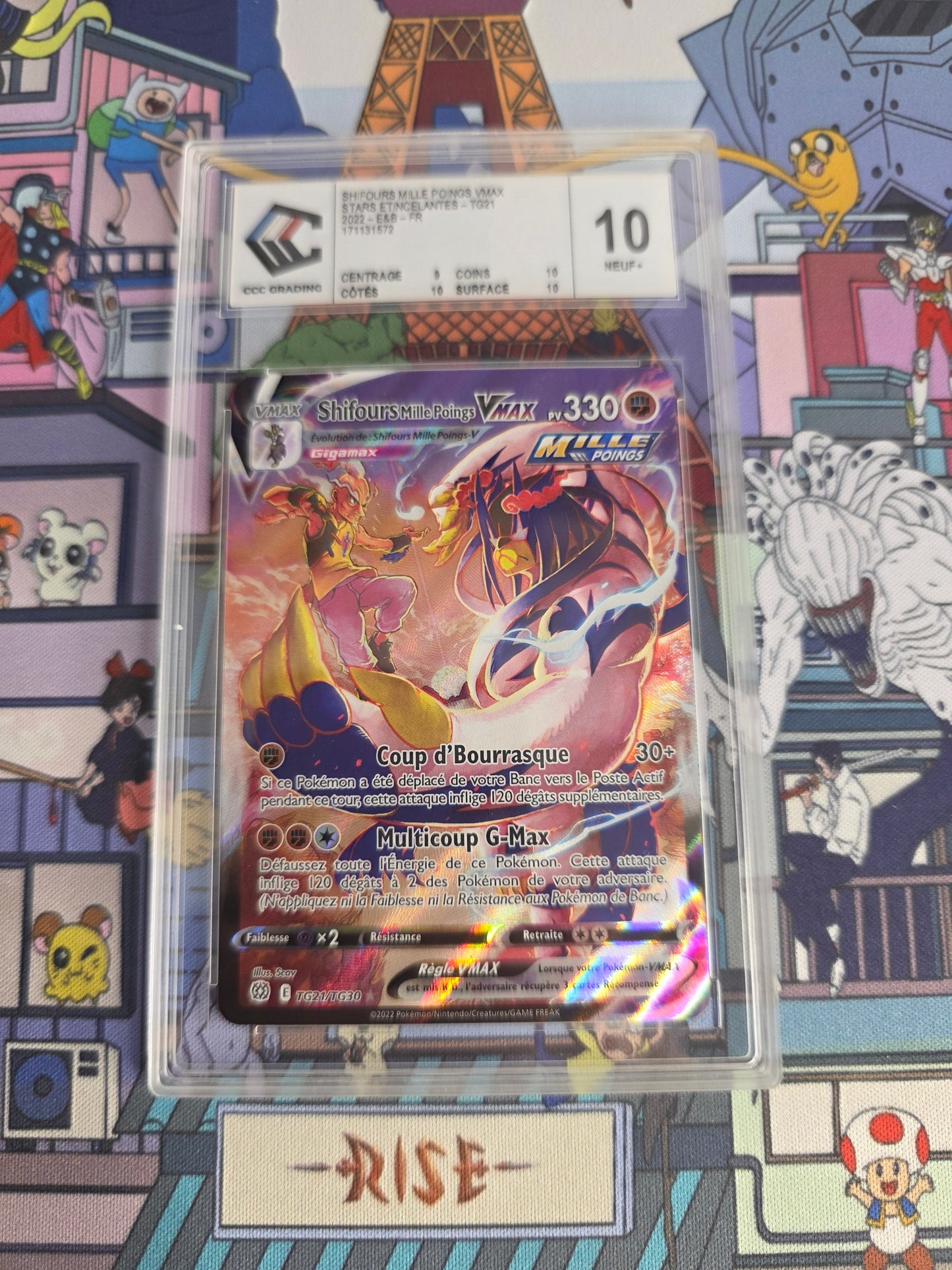 SHIFOURS VMAX TG ALTERNTIVE STARSETINCELANTES CCC 10