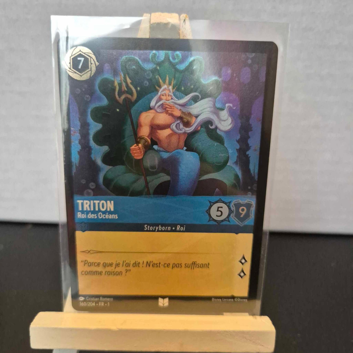 Triton Roi des Océans -Inhabituelle 160/204