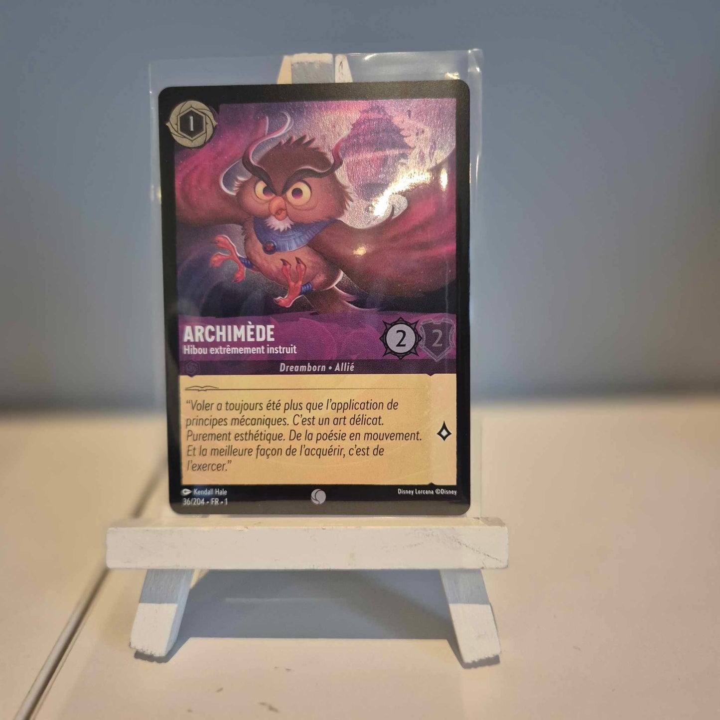 Archimède Hibou extrêmement instruit -Commune 36/204