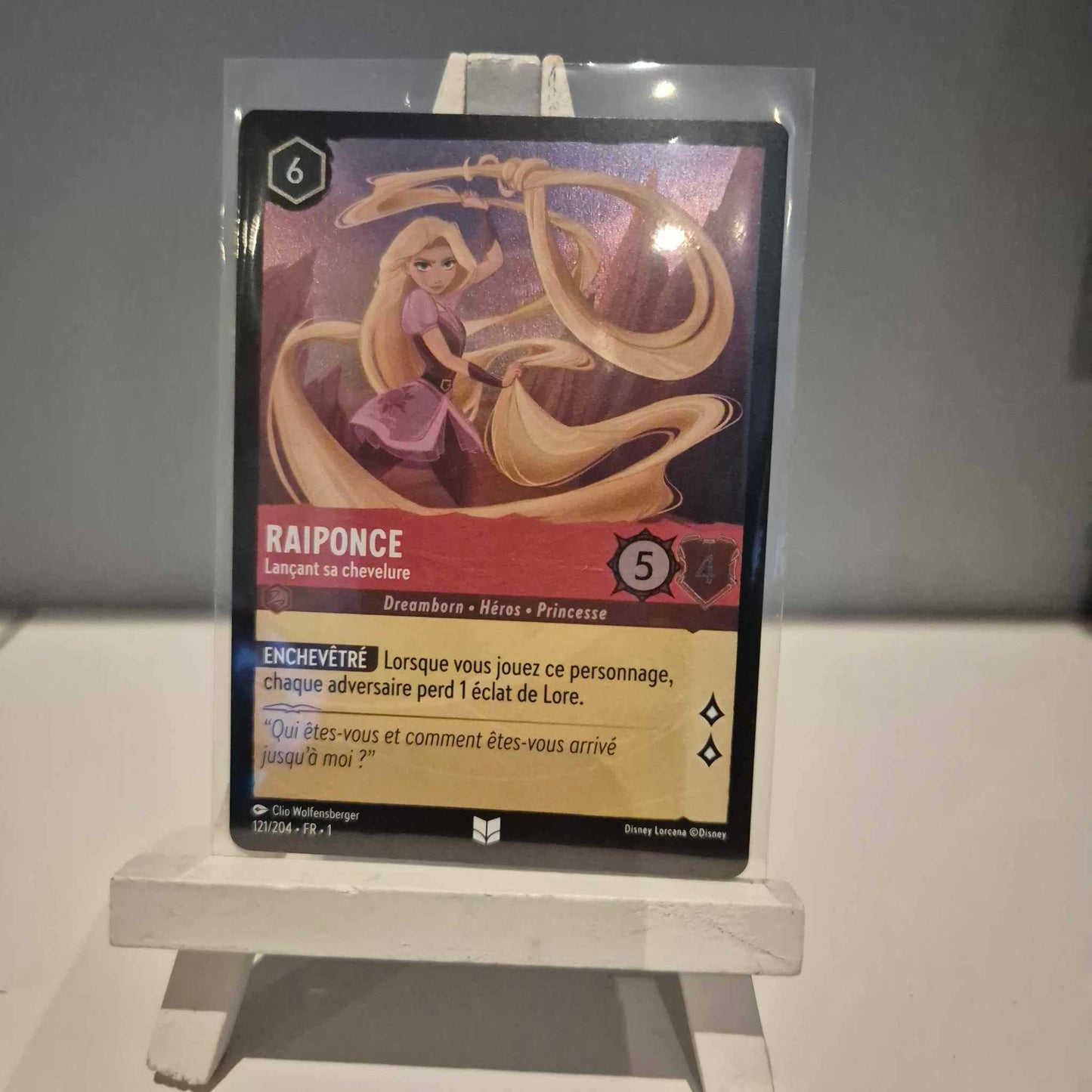 Raiponce Lançant sa Chevelure - Inhabituelle 121/204