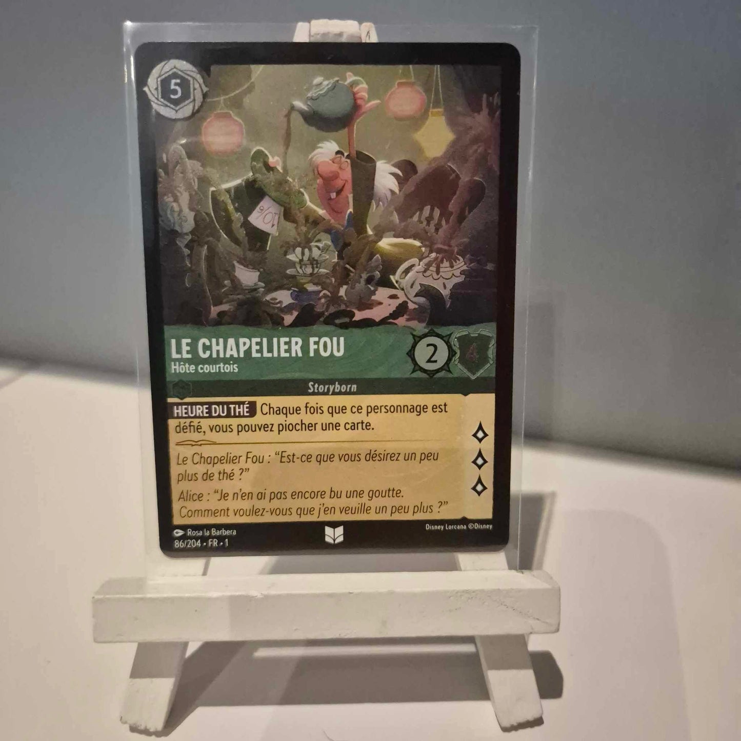 Le Chapelier Fou Hôte Courtois- Inhabituelle 86/204