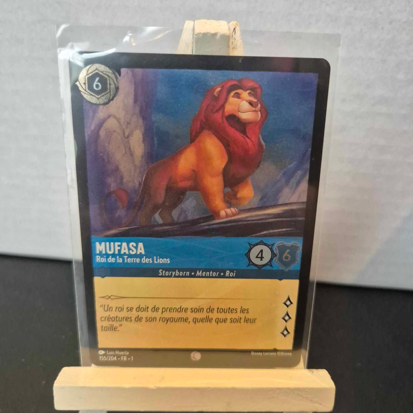 Mufasa Roi de la Terre des Lions -Commune 155/204