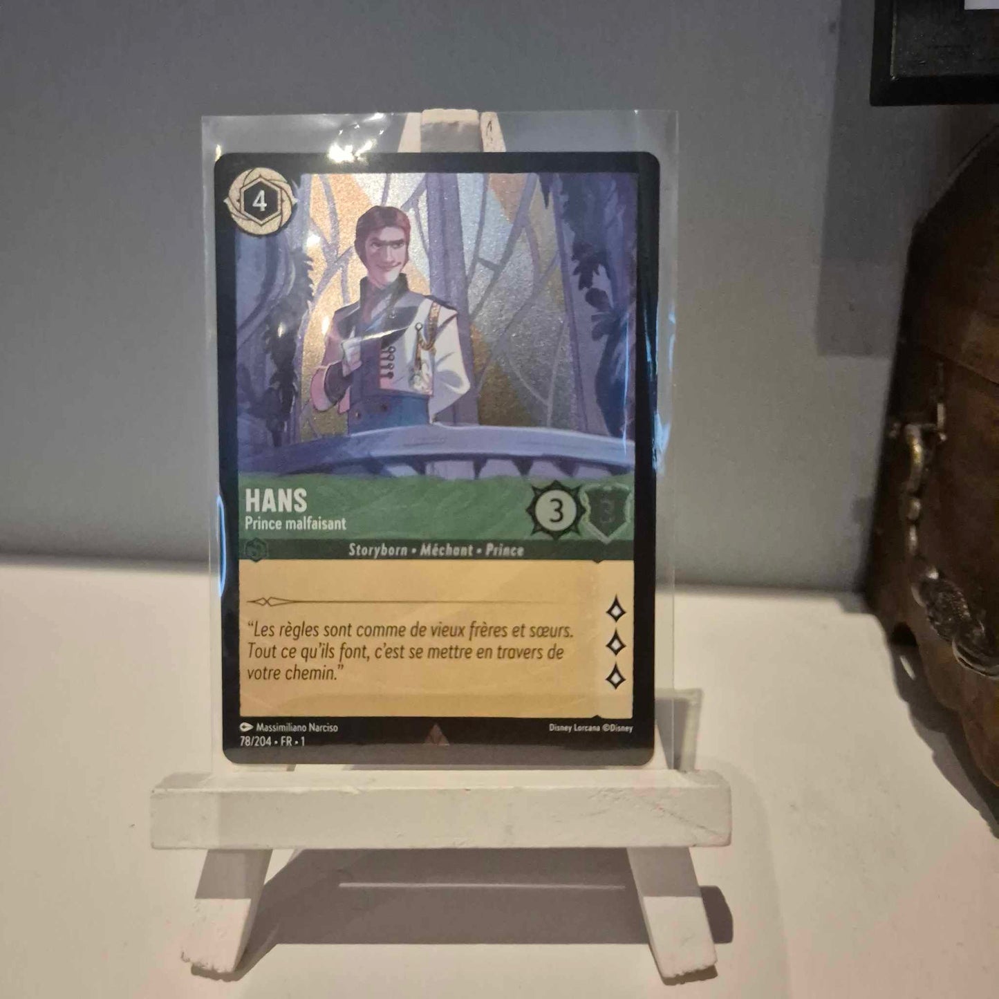 Hans Prince Malfaisant - Rare 78/204