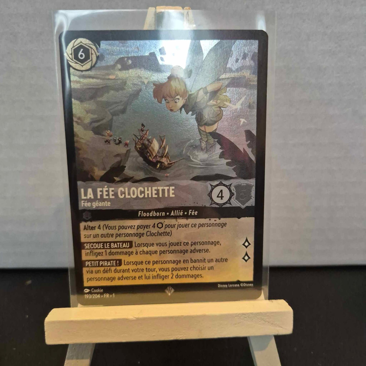 La Fée Clochette Fée Géante - Super Rare 193/204