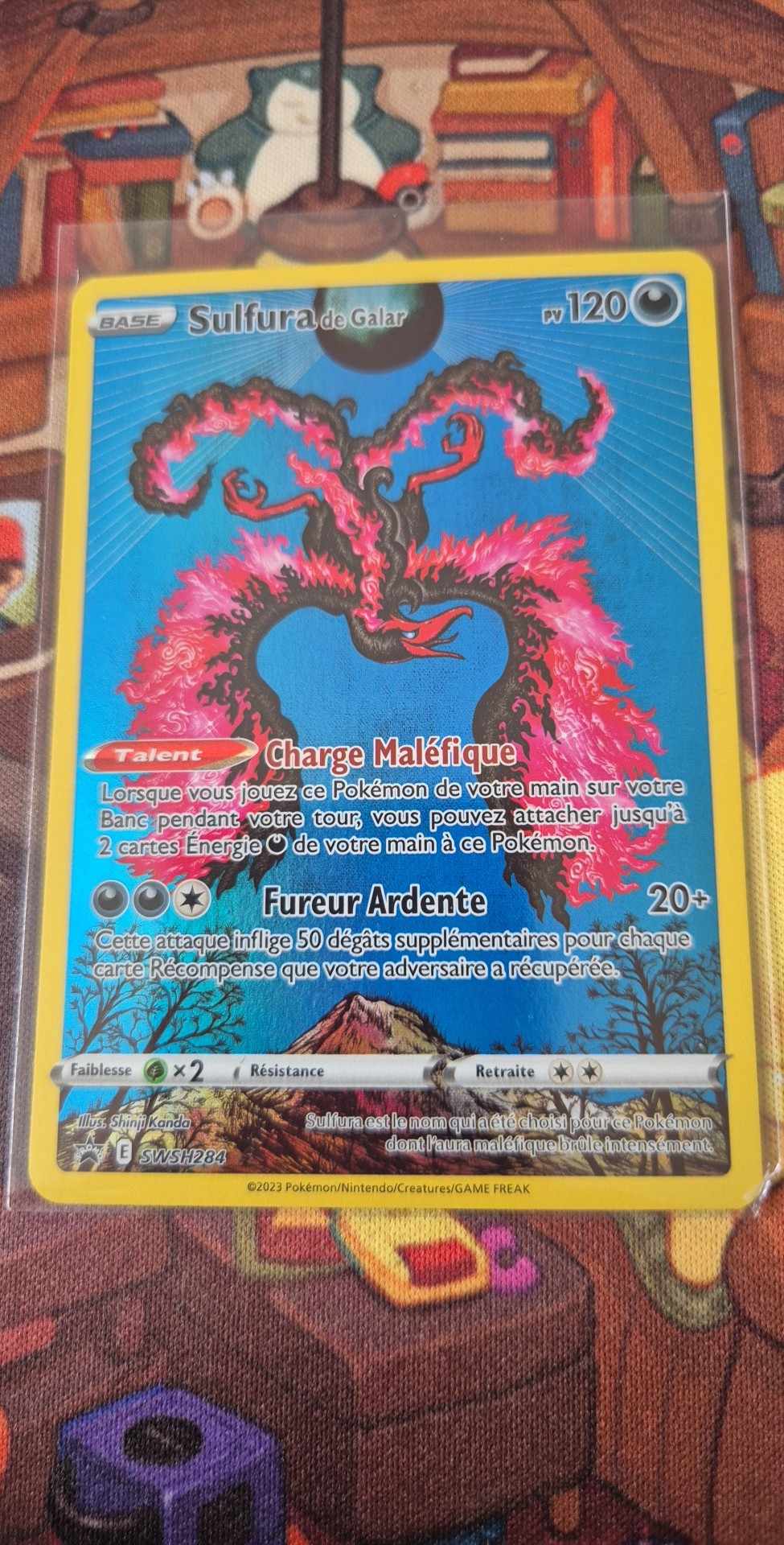 Sulfura de Galar IR SWSH 284