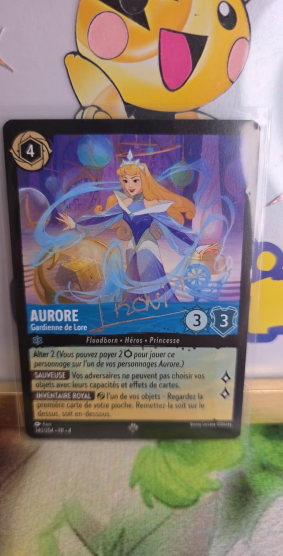 Aurore - Gardienne de Lore 140/204 Super Rare Signée