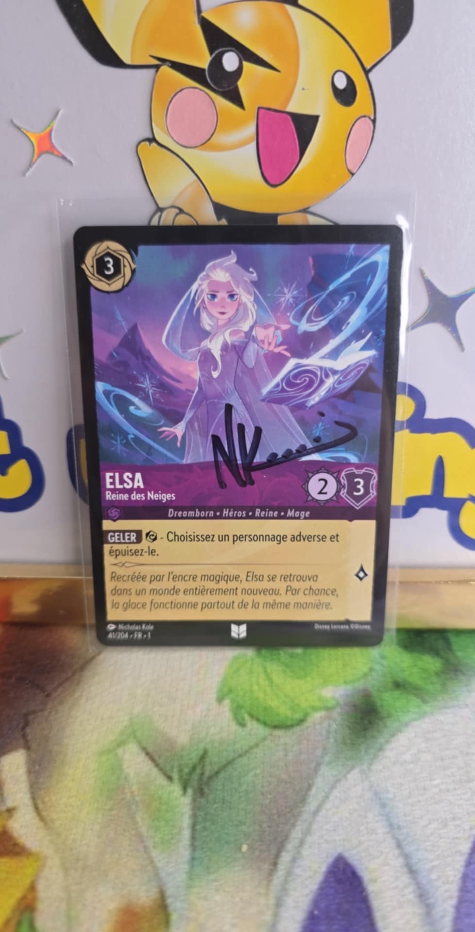 Elsa - Reine des Neiges - 41/204 Signée