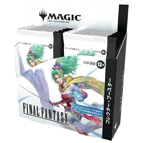 Magic The Gathering – Display Collector – Final Fantasy – Boite de 12 Boosters en japonais (AVEC PROTECTION)