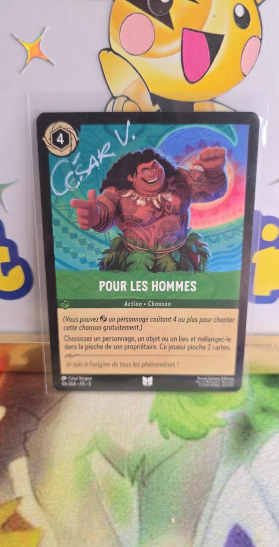 Pour les hommes 96/204 Signée