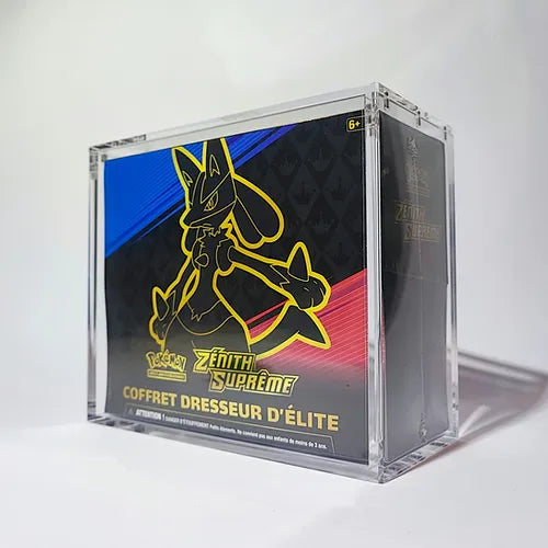 Protection acrylique Elite Trainer Box (ETB) Tyranobox