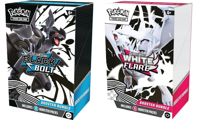 Packs de 6 boosters (Bundle) Écarlate et Violet - EV 10.5 Foudre Noire / Flamme Blanche