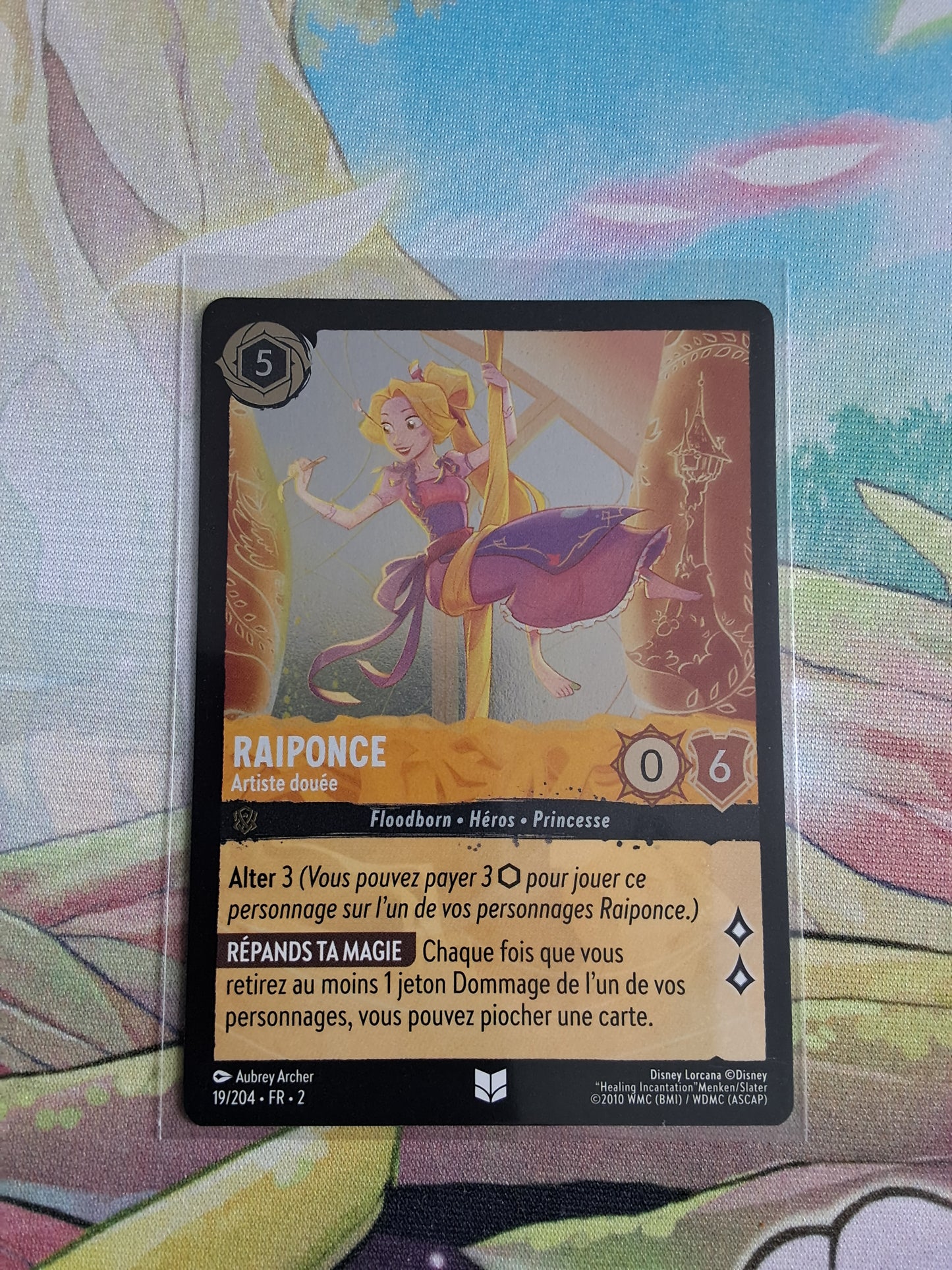 Raiponce Artiste Douée - Inhabituelle 19/204