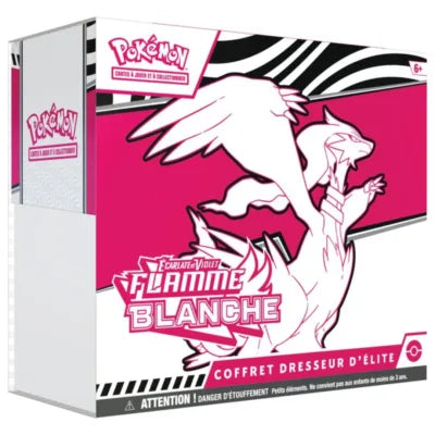 ETB Pokémon Foudre Noire / Flamme Blanche EV 10.5 – Coffret Dresseur D’Élite