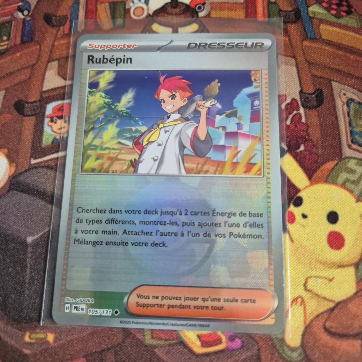 Rubépin Reverse Pokeball - 105/131 Evolutions Prismatiques
