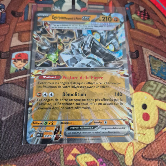 Ogerpon Masque de la Pierre - 058/131 Evolutions Prismatiques
