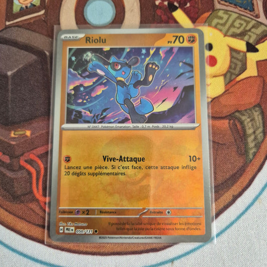 Riolu  Reverse Pokeball - 050/131 Evolutions Prismatiques