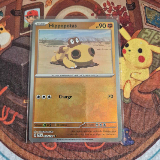 Hippopotas Reverse Pokeball - 052/131 Evolutions Prismatiques