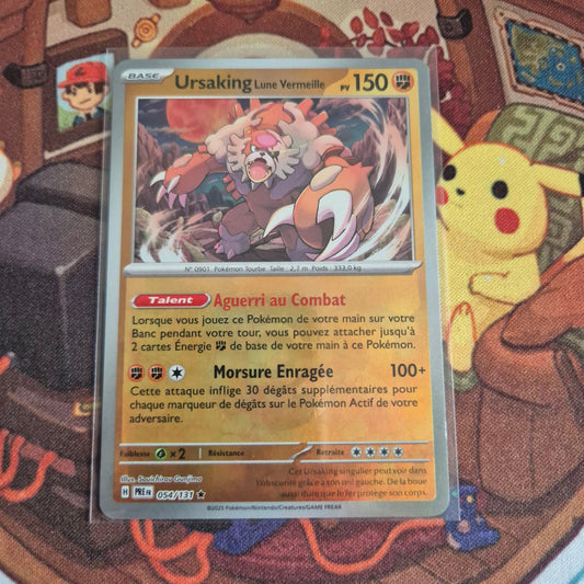Ursaking Lune Vermeille Reverse Pokeball - 054/131 Evolutions Prismatiques