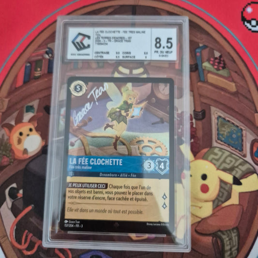 La Fée Clochette - Fée très maline 157/204 Super Rare Foil Signée CCC 8.5