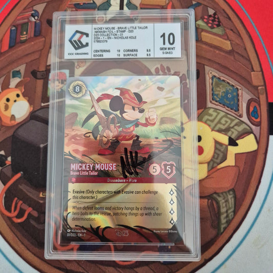 Mickey Mouse - Brave Petit Tailleur - D23 Expo 2024 Collector's Set - CCC 10 Signé