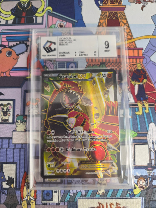 GROUDON EX PRIMO CHOC CCC 9