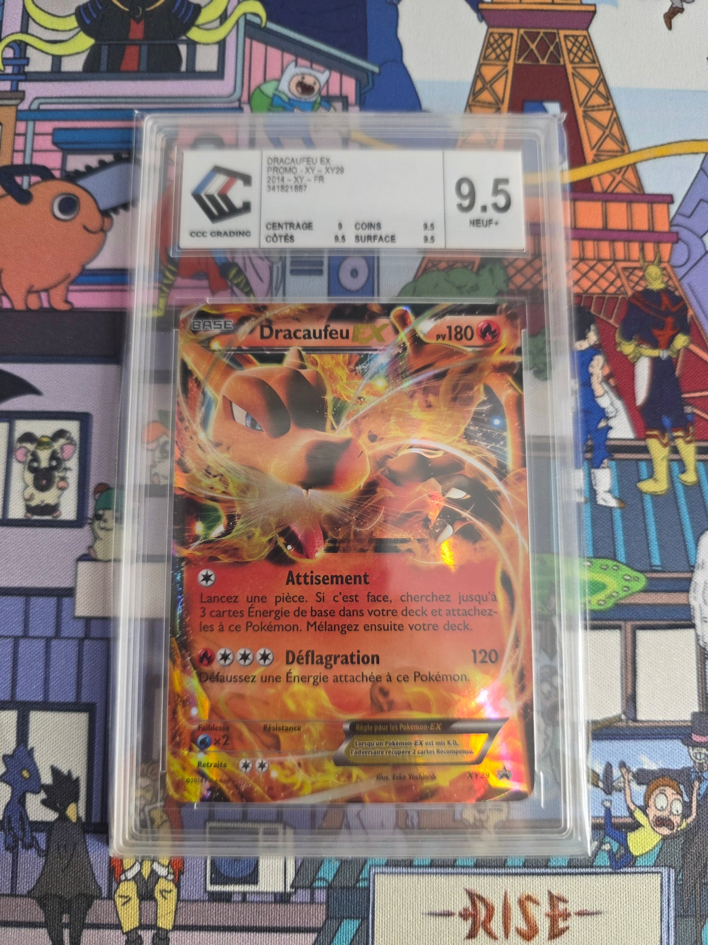 DRACAUFEU EX PROMO XY CCC 9.5