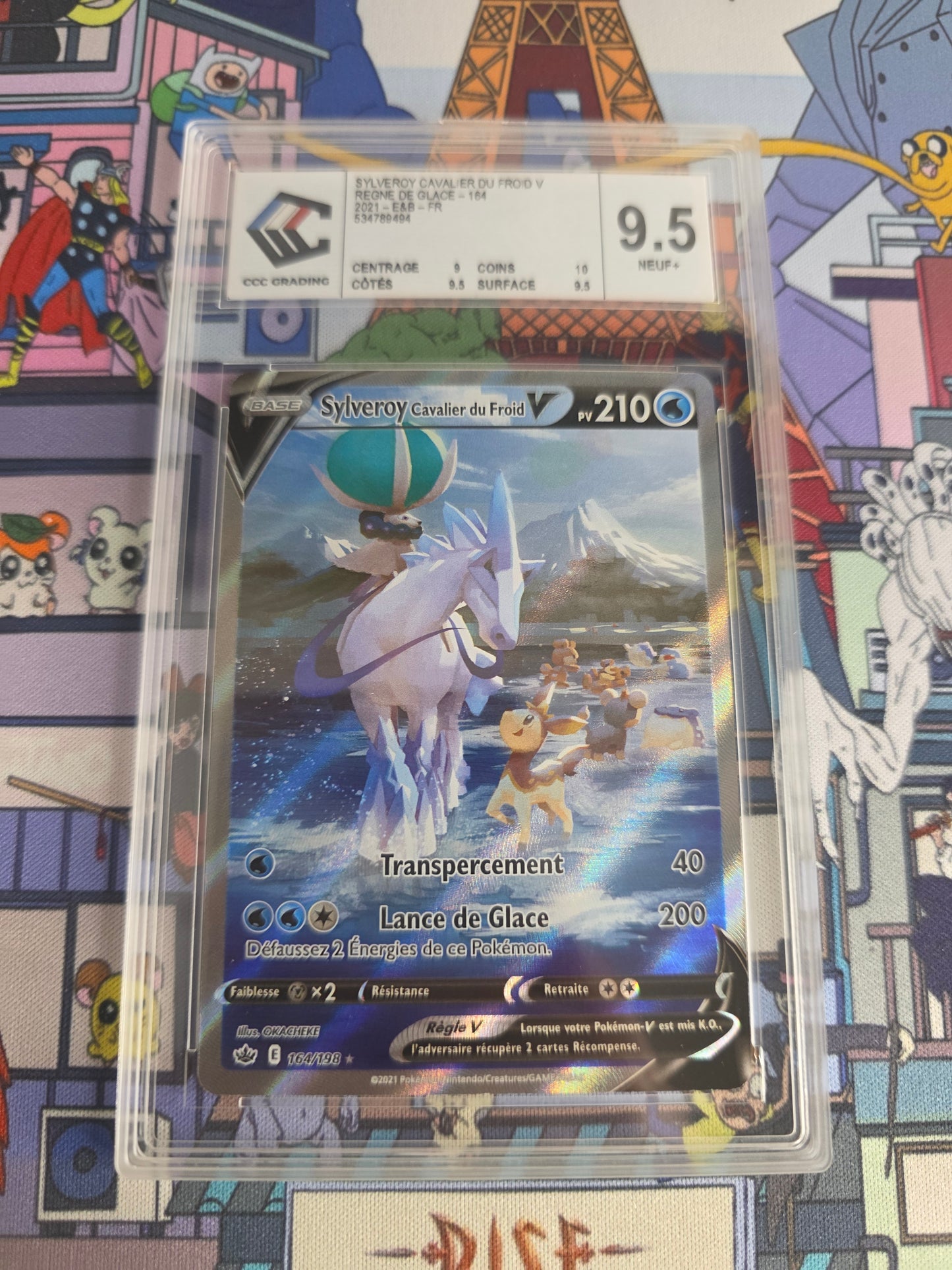 SYLVEROY CAVALIER DU FROID V REGNE DE GLACE CCC 9.5