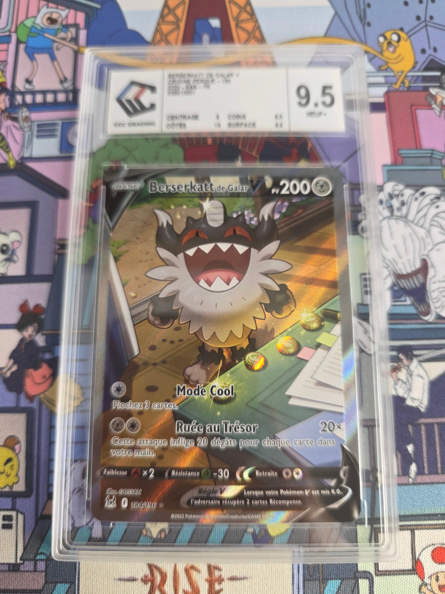 BERSERKATT V ALTERNATIVE CCC 9.5 ORIGINE PERDU