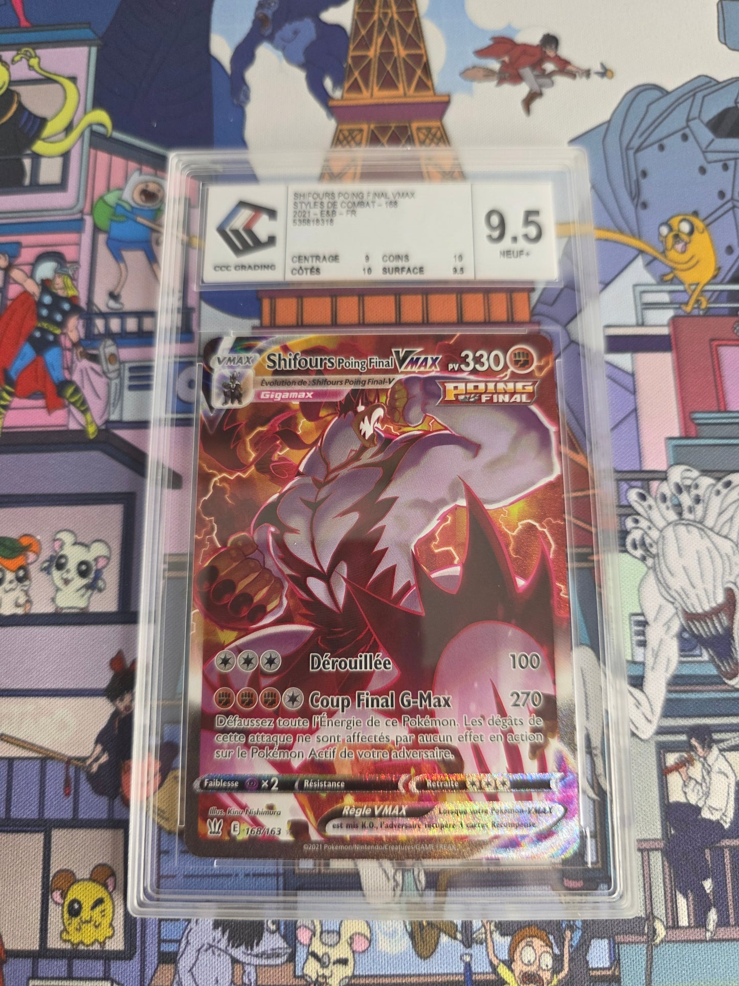 SHIFOURS VMAX ALTERNATIVE STYLES DE COMBAT CCC 9.5