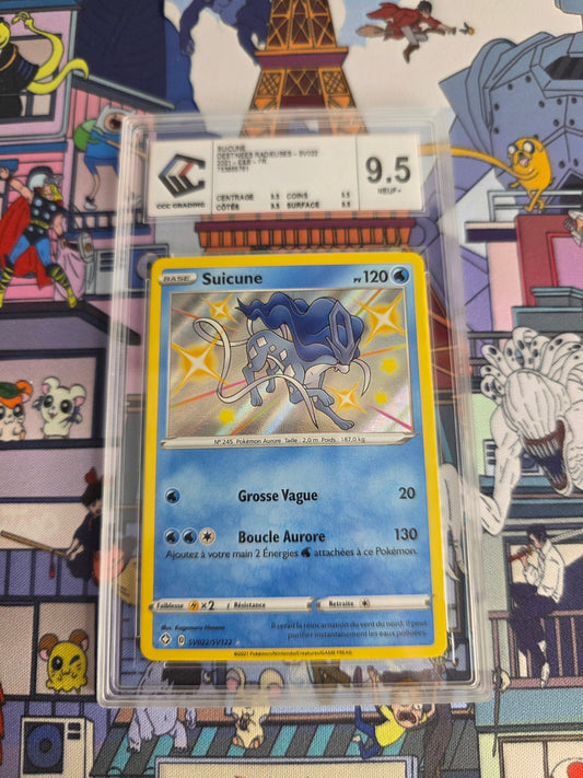 SUICUNE SV22 DESTINE RADIEUSE CCC 9.5