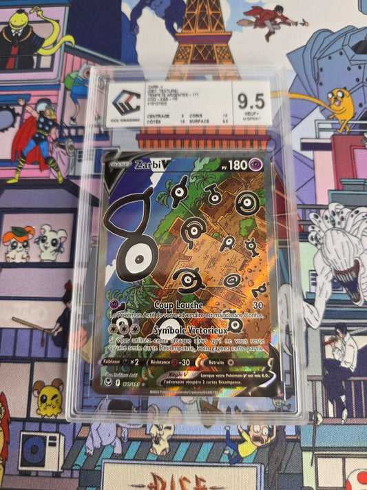 ZARBI V ALTERNATIVE MISPRINT TEMPETE ARGENTEE CCC 9.5