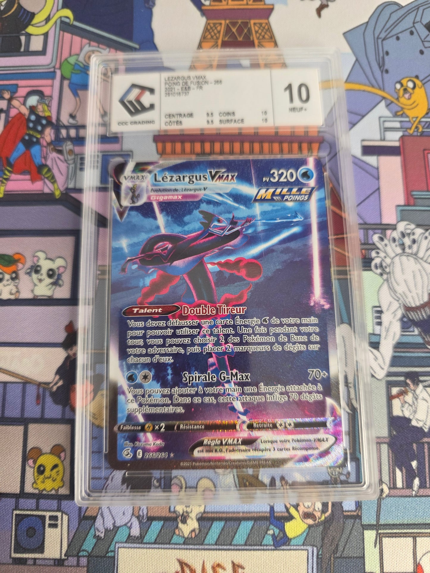 LEZARGUS VMAX ALTERNITE POING DE FUSION CCC 10