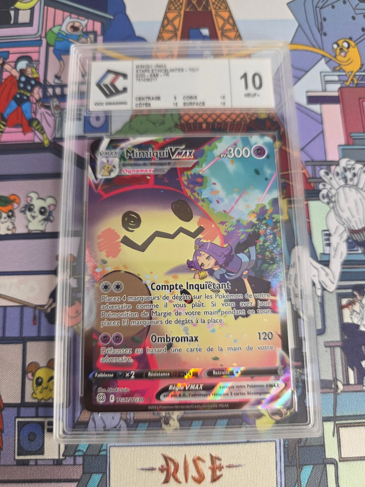 MIMIQUI VMAX TG ALTERNATIVE STARS ETINCELANTES CCC 10