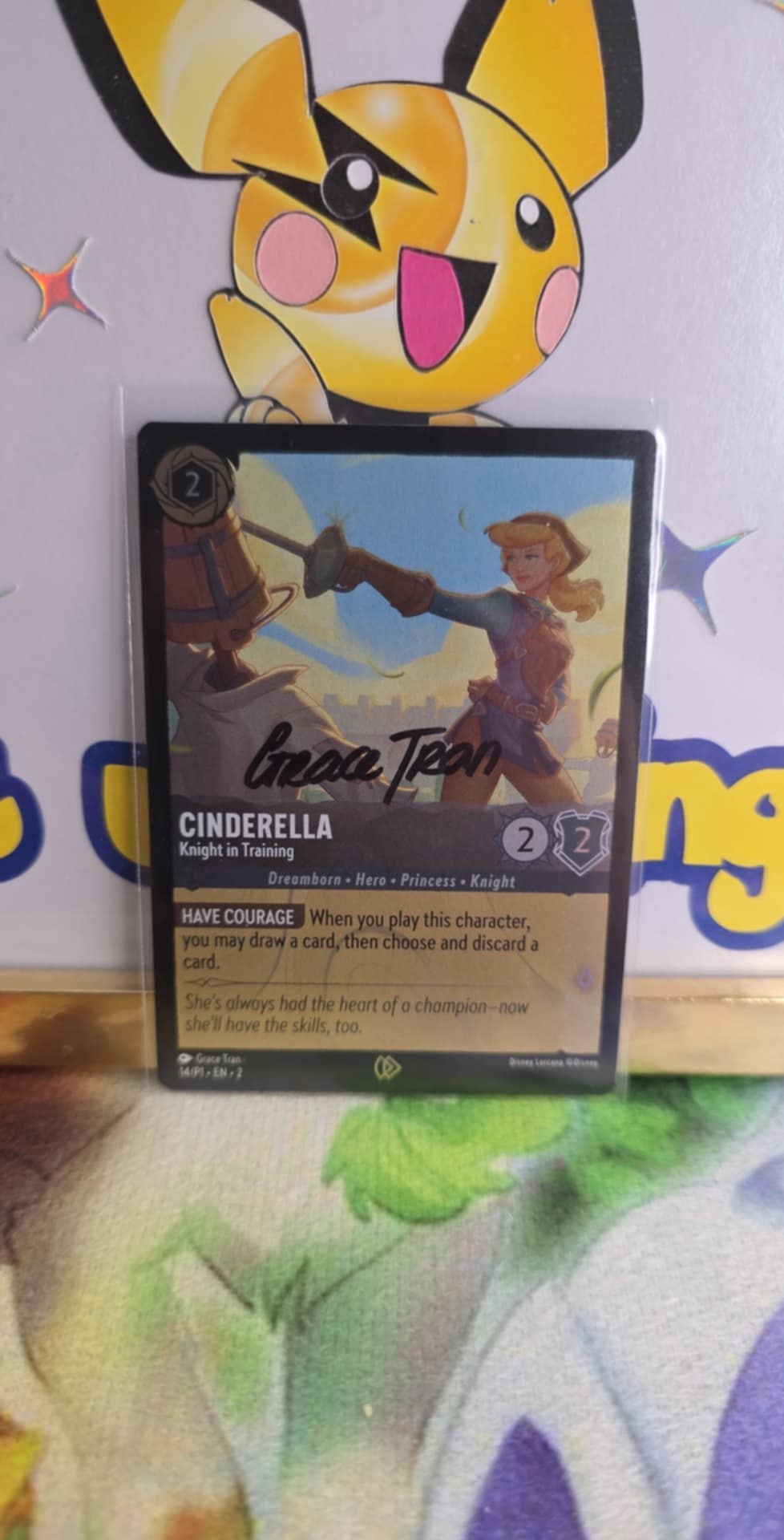 Cendrillon - Chevalier à l'entraînement - Promos Year 1 - Signée