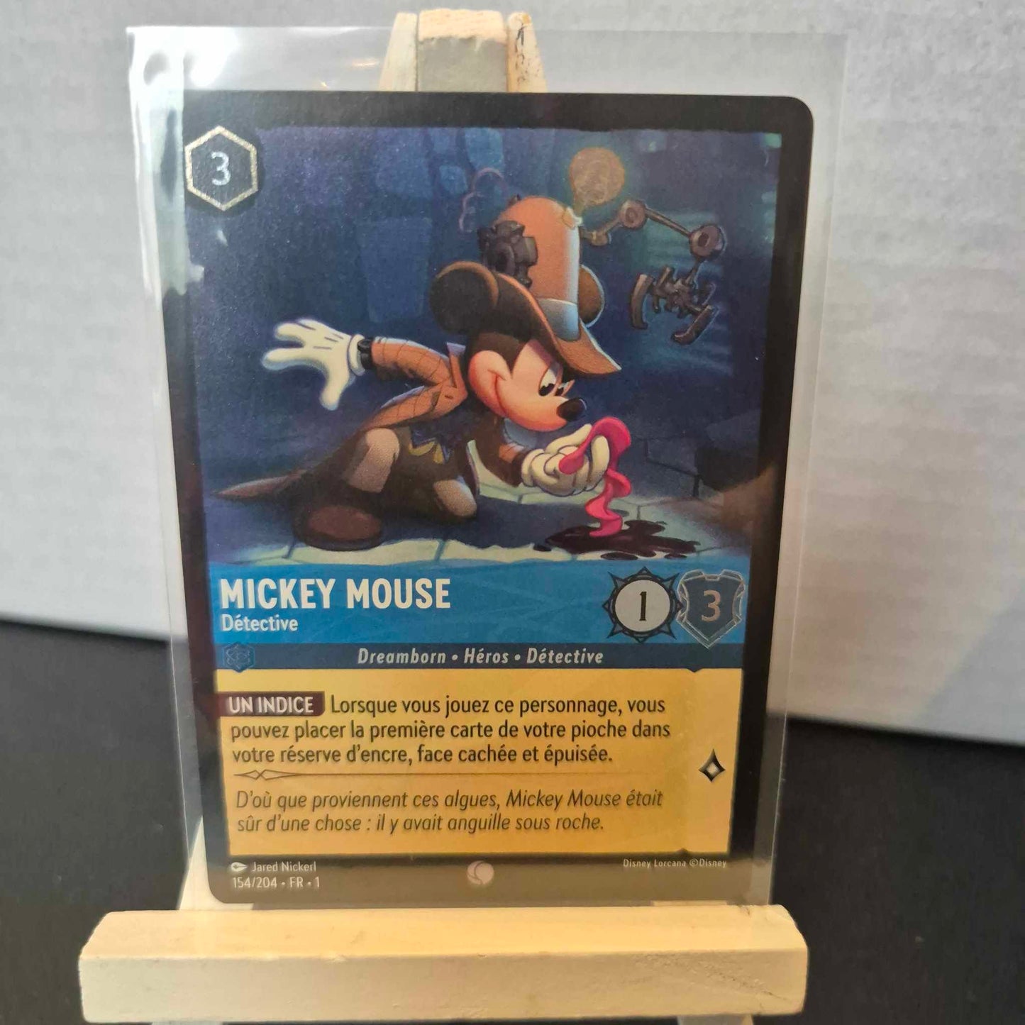 Mickey Mouse Détective -Commune 154/204