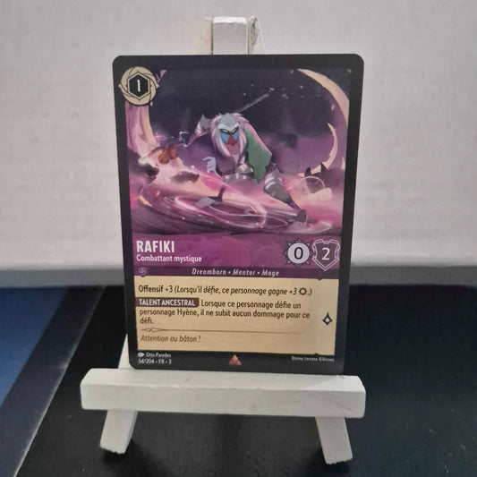 Rafiki Combattant Mystique - Rare 54/204
