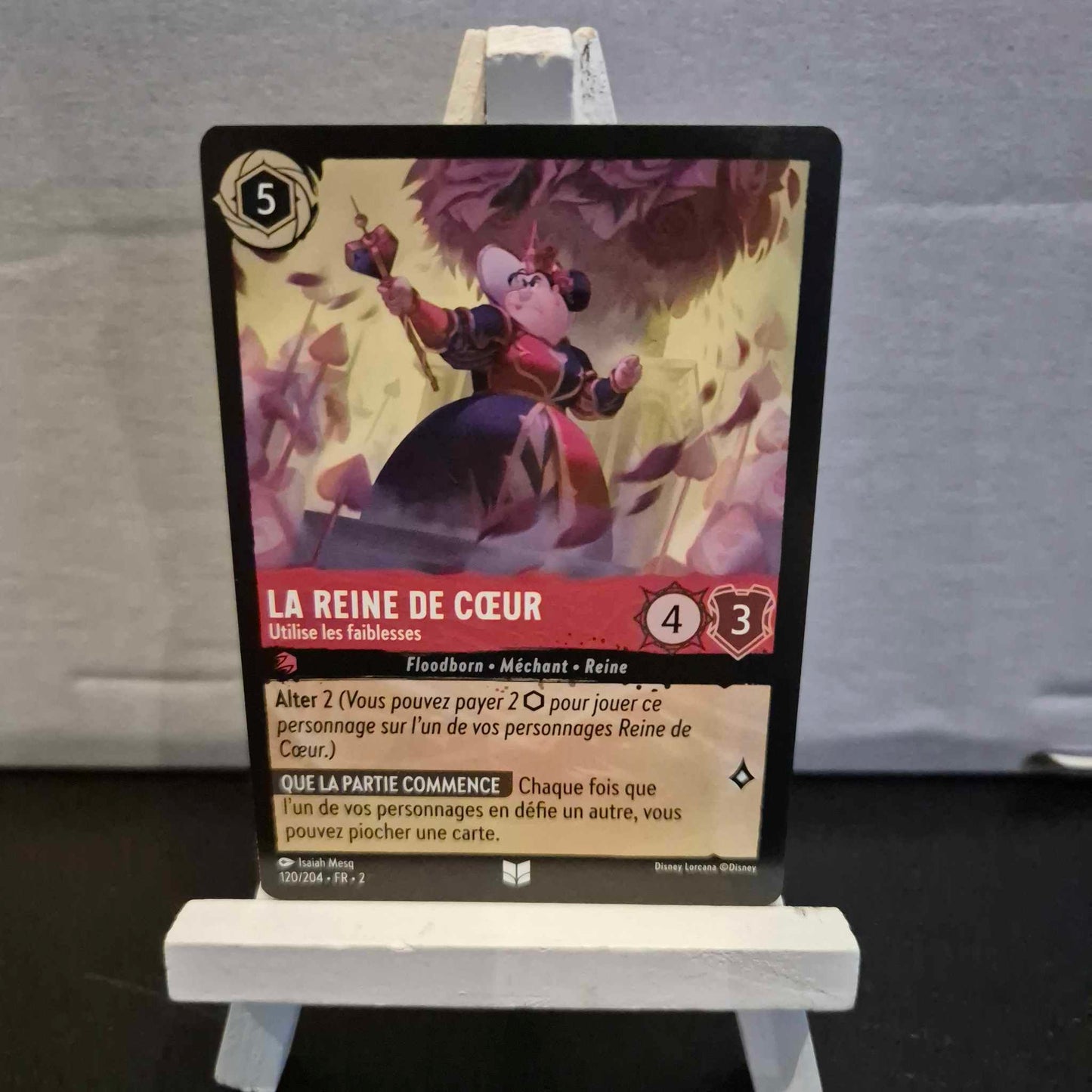 La Reine de Cœur Utilise les Faiblesses - Inhabituelle 120/204