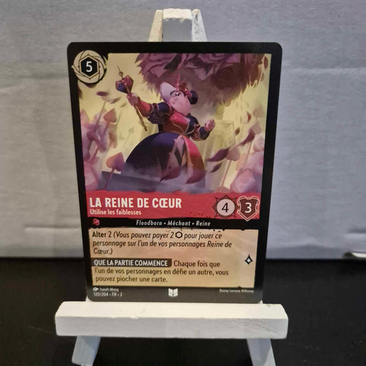 La Reine de Cœur Utilise les Faiblesses - Inhabituelle 120/204