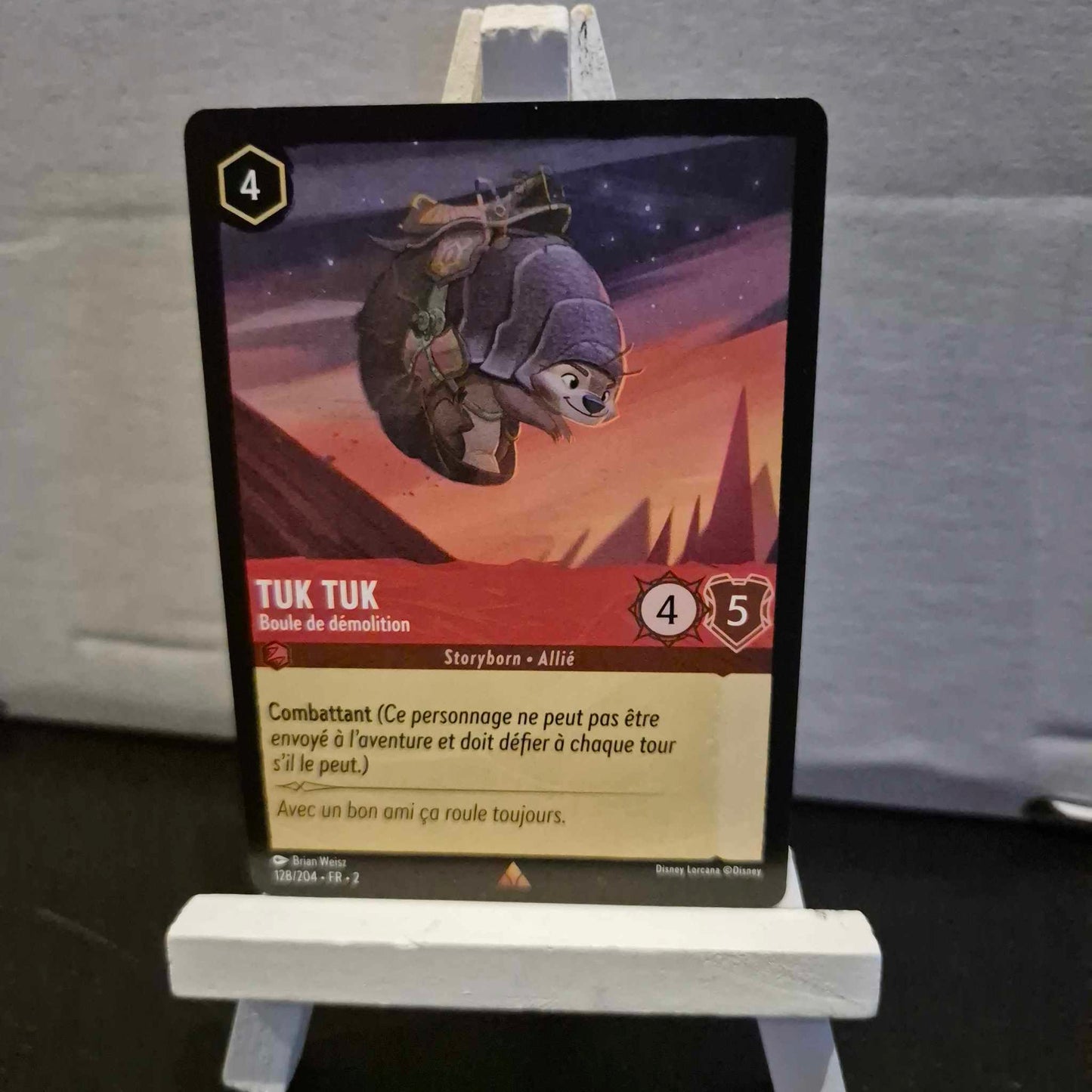 Tuk Tuk Boule de Démolition - Rare 128/204