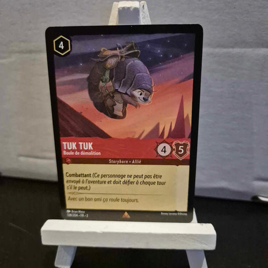 Tuk Tuk Boule de Démolition - Rare 128/204