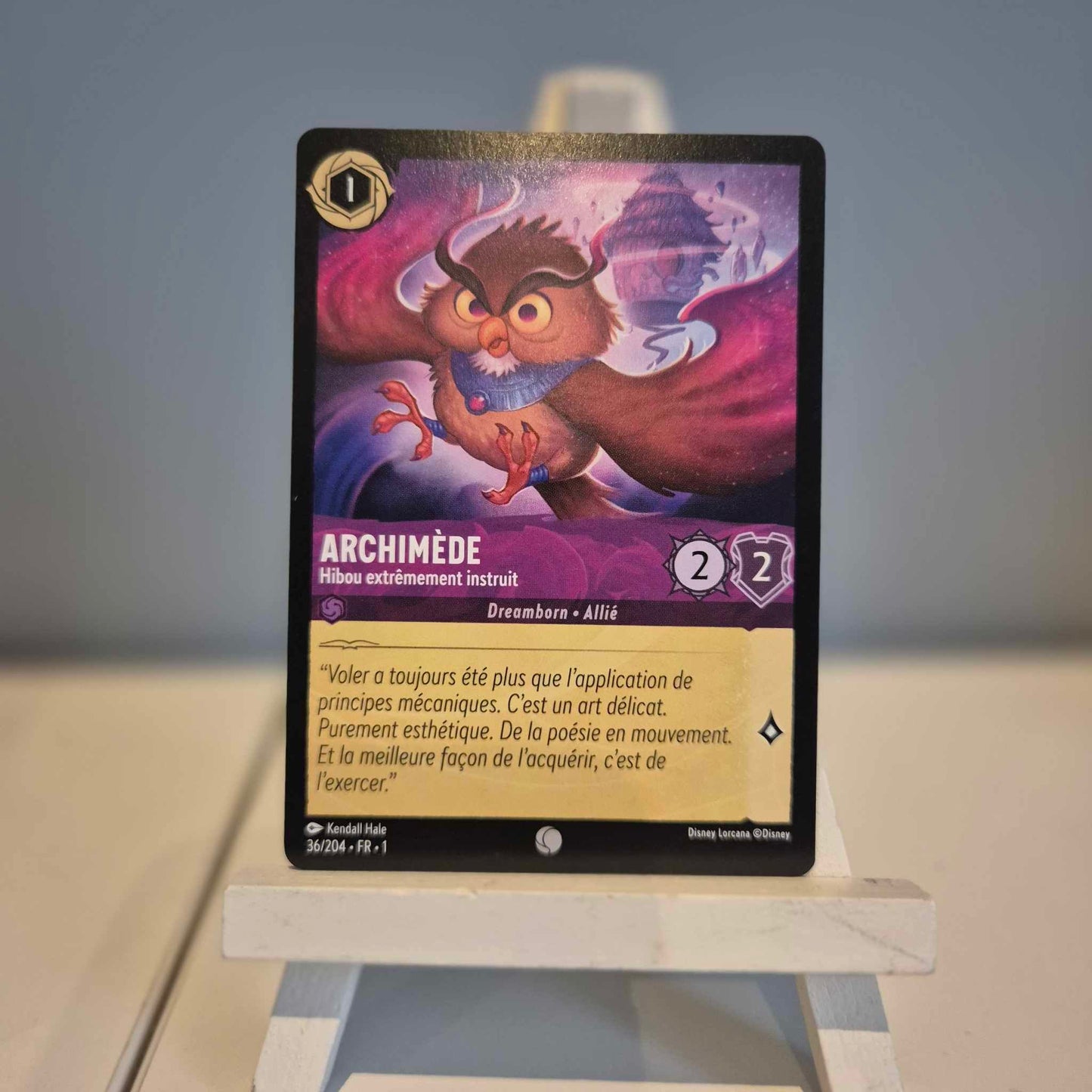 Archimède Hibou extrêmement instruit -Commune 36/204